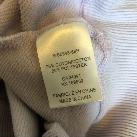 Womens Maison dAmélie balloon sleeve pale lilac sweatshirt size L - Picture 8 of 11